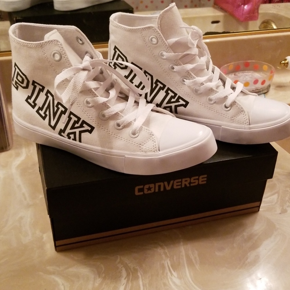 RARE NOBODY OWNS!! VICTORIA SECRET PINK CONVERSE